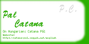 pal catana business card